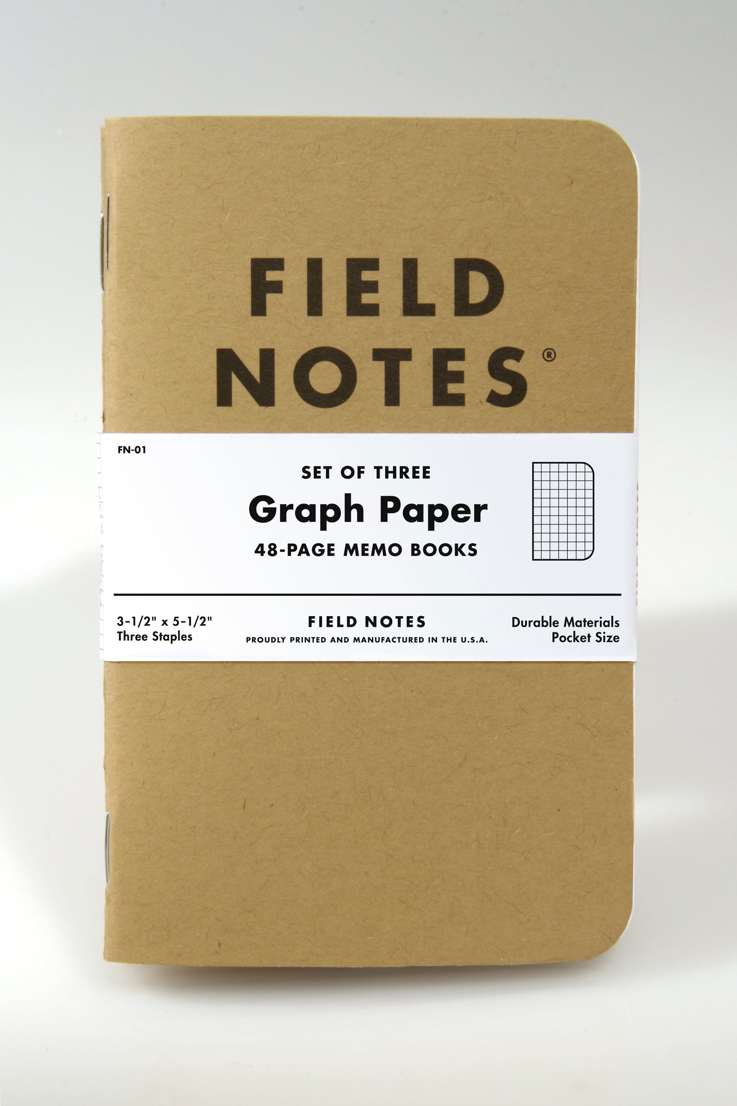 Field Notes | Original Kraft Notebooks A6 | 3 Pack