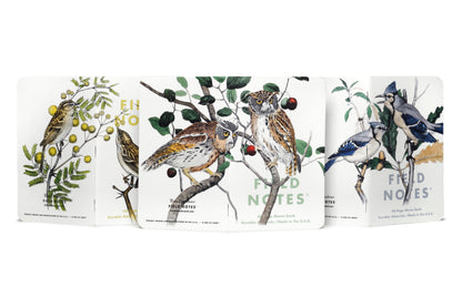 Field Notes | The Birds And Trees Of North America Limited Edition Notebook | 3 Pack