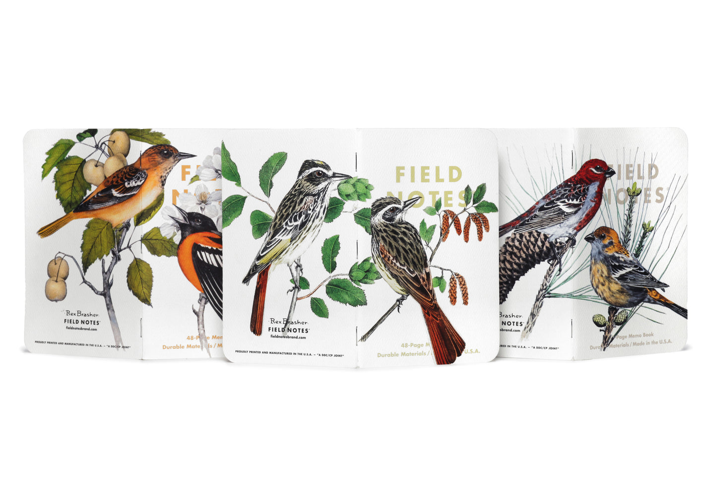 Field Notes | The Birds And Trees Of North America Limited Edition Notebook | 3 Pack