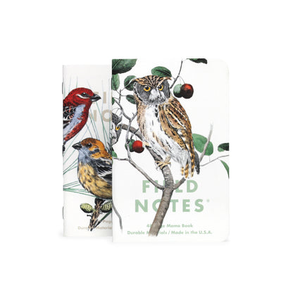 Field Notes | The Birds And Trees Of North America Limited Edition Notebook | 3 Pack