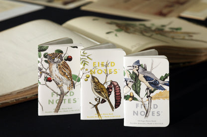 Field Notes | The Birds And Trees Of North America Limited Edition Notebook | 3 Pack